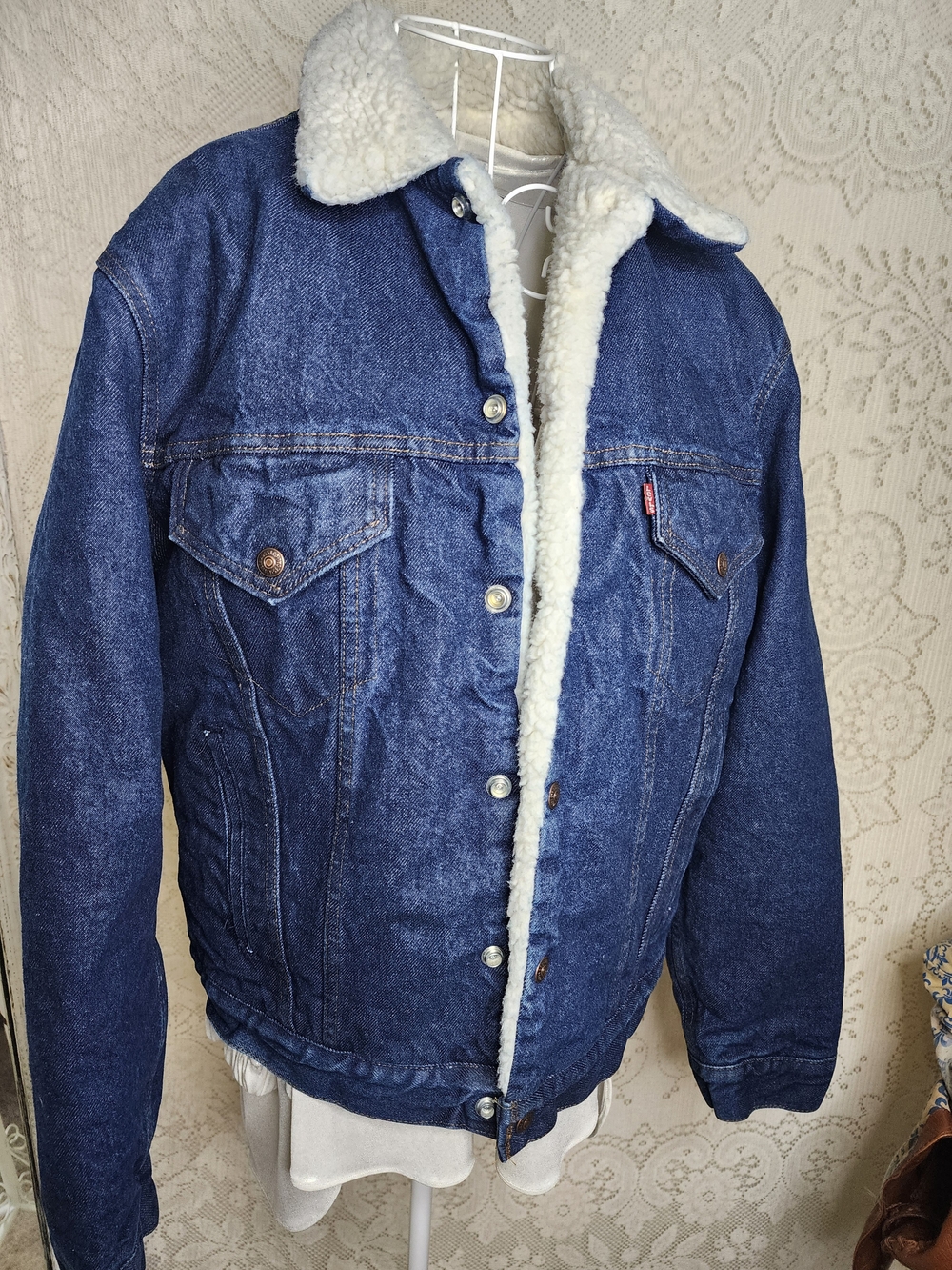 Levi's Vintage 1980s Sherpa Lined Trucker Jacket